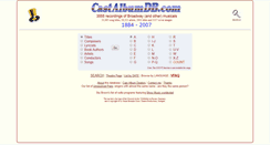 Desktop Screenshot of castalbumdb.com